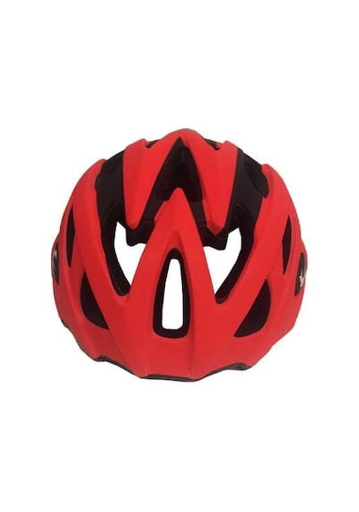 Kron Kask - Mv29 - Arka Led Lambalı - Fileli Kırmızı-siyah