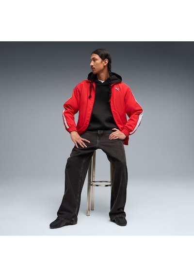 Puma T7 Unısex Geniş Kesim Track Ceket 629593 11 Kırmızı