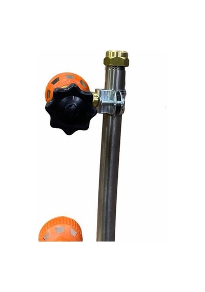 Tarım Garaj 6+6 Başlıklı Hilal Tip İlaçlama Makina Aparatı Plastik Boru