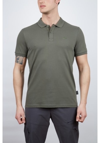 Alpinist Stratus Erkek Polo T-Shirt Haki