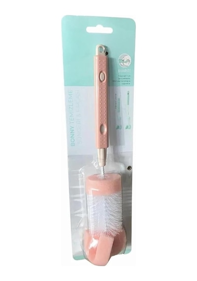 7cm Uzayabilen Matara/termos/şişe/kavanoz Temizleme Fırçası Süngerli Turuncu Sku: Smg8690010185518 Açık