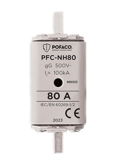 Pofaco Pfc-nh80 80a Nh 00 Boy Bıçaklı Sigorta