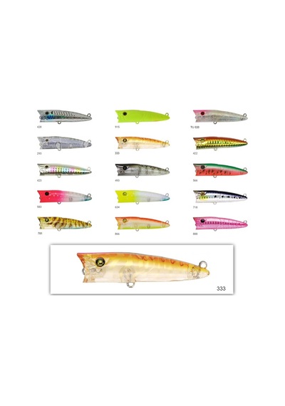 Zipbaits Popper 68mm Su Üstü Poping 8.3gr Maket Balık