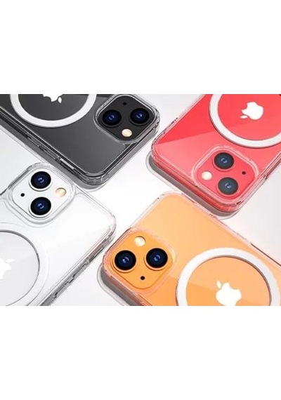 Bikapak Magsafe Air Apple Uyumlu iPhone 14 Plus Seffaf Kapak 561016148