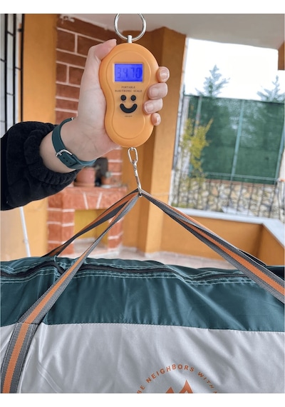 Shufa Dijital Ekran 10gr - 50kg El Terazisi Mavi