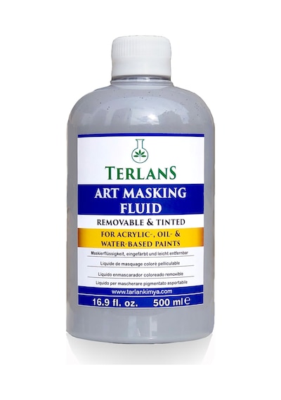 Terlans Ahşap ve Porselen Boyama Maskeleme Jeli 500 Ml