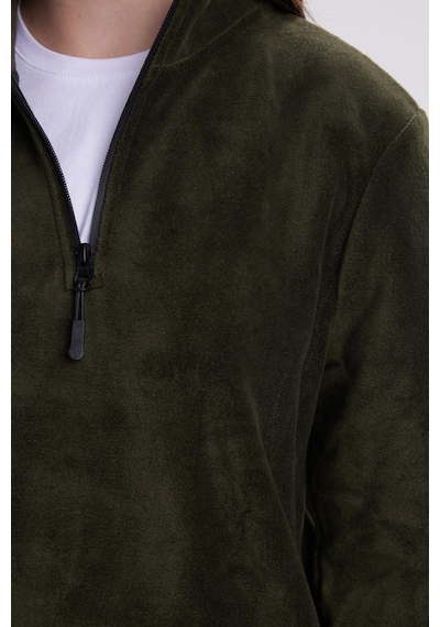 Tudors Kadın Standart Fit Anti-pilling Tüylenme Yapmayan Soğuk Geçirmez Koyu Haki Bato Yaka Polar Sweatshirt-41782 Koyu Haki Tudors Kadın Standart Fit Anti-pilling Tüylenme Yapmayan Soğuk Geçirmez Koyu Haki Bato Yaka Polar Sweatshirt-41782 Koyu Haki