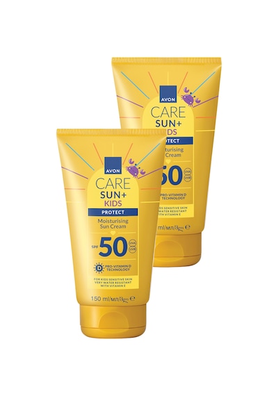 Avon Care Sun+ Protect Çocuklar İçin Nemlendirici Güneş Kremi SPF50 12 x 50 ML