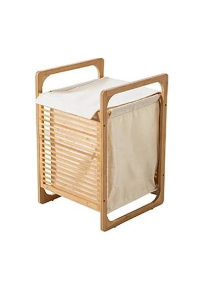 Bambu Banyo Çamaşır Sepeti