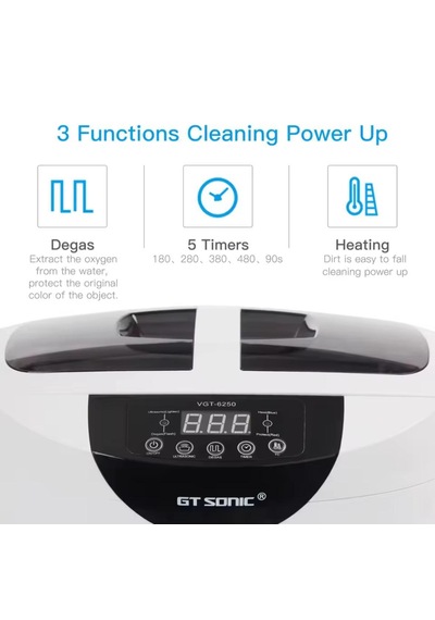 Gt Sonıc Dijital Ultrasonıc Temizleyici 2.5 L 100w