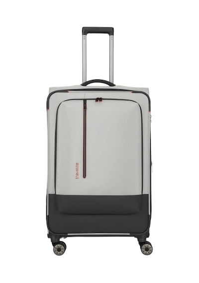 Travelite Crosslite 5.0 4w Trolley L Körüklü Büyük Boy Valiz Bej