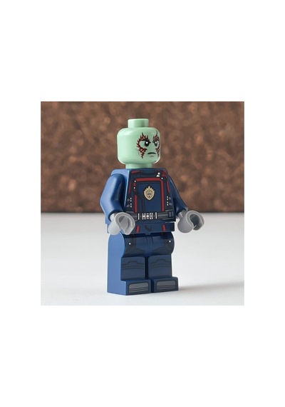 Orjinal Drax Sh0879 Minifigür Marvel Guardians Of The Galaxy 3
