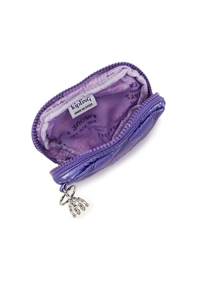 Kıplıng Jozi Küçük Çapraz Çanta Mor Glossy Lilac Mor