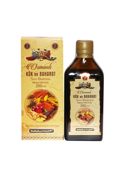Osmanlı Kök Ve Baharat Karışımları Şurubu Sıvı Ekstraktı 250 Ml - Takviye Edici Gıda Diğer
