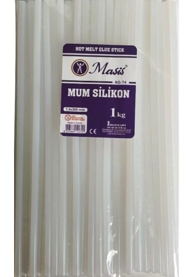 Masis Ag-74 7.4x300 1 Kg İnce Mum Silikon