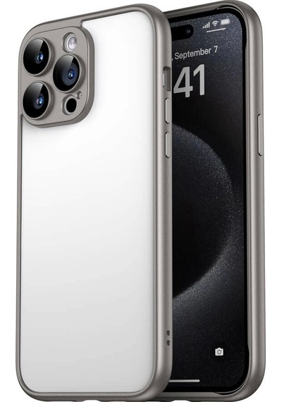 Apple Uyumlu iPhone  15 Pro Kılıf Zore Kamera Korumalı Bontez Bumper