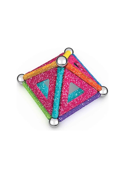 Geomag Glifters Işıltılar Seri Zeka Oyunu 22 Parça Manyetik Çubuklar Manyetik Çubuklar