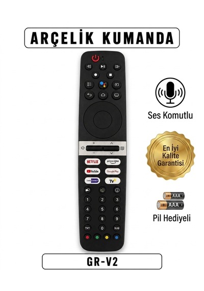 Grundig Sesli Kumanda Pil