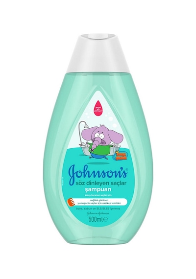 Johnsons Baby Kral Şakir Söz Dinleyen Saçlar Şampuan 500 ML
