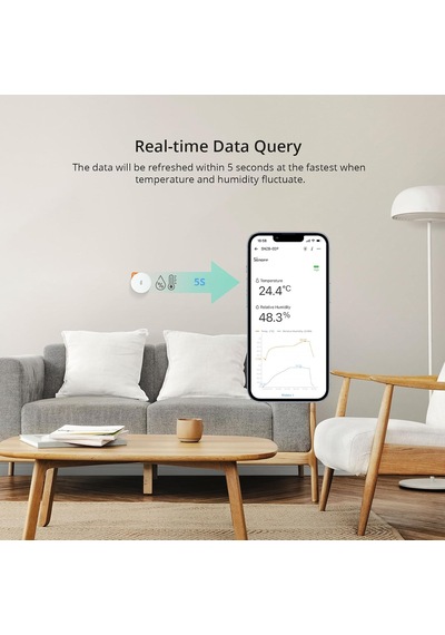 Lexroo Snzb-02p Zigbee Sıcaklık Ve Nem Sensörü Snzb-02p