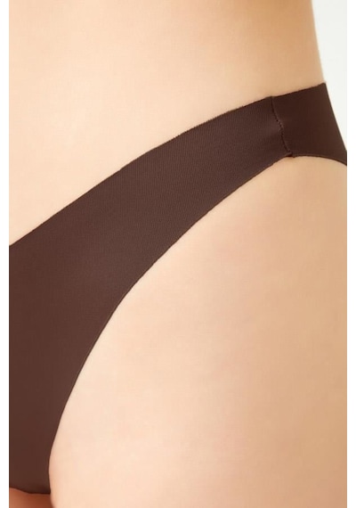 Cottonhill Lazer Kesim Kadın Brezilya Külot 3'lü Paket-2 Renkli-3 Çok Renkli