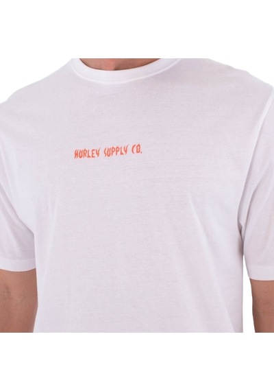Hurley Hurley Printing Press Zombies Erkek Beyaz Tişört 908