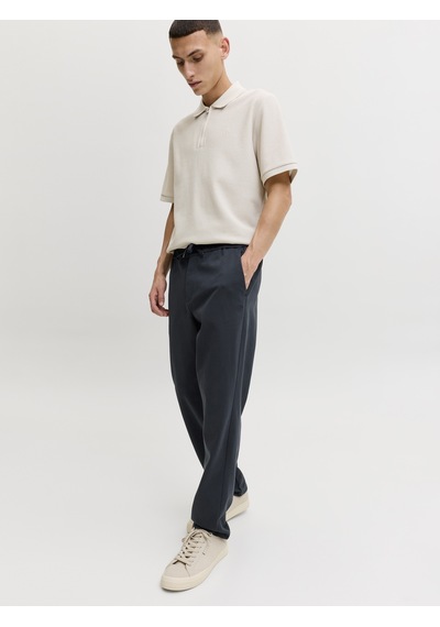 Jack & Jones Erkek Ip Ile Baglamali Jogger Pantolon - Ace - 12282533 Dark Navy