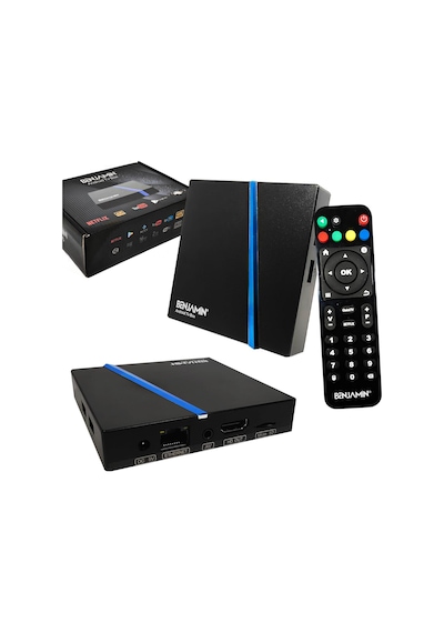 ANDROİD TV BOX 2GB RAM 16GB ROM BENJAMİN BJ-A216