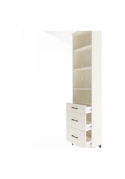 Arges Dolap 4 Raflı 3 Çekmeceli 60x30x243 Aytaşı-aytaşı Aytaşı