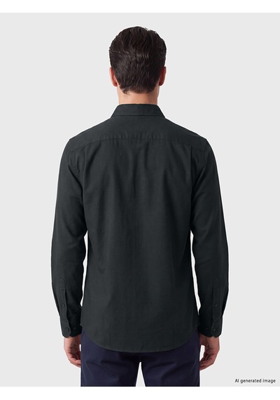 Lcwaıkıkı Classic Haki Regular Fit Oxford Erkek Gömlek
