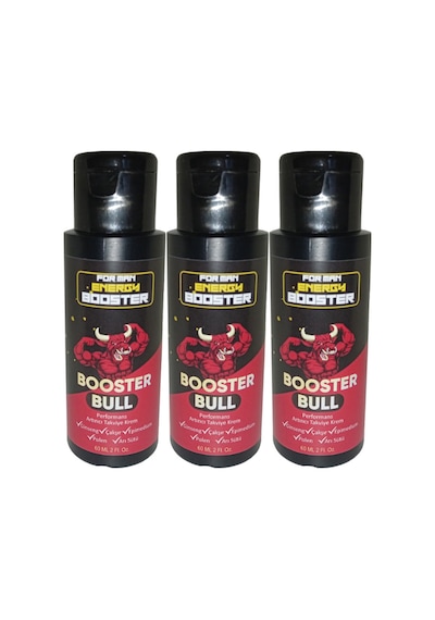 Booster Bull 3 Adet Erkeklere Özel Sertpeniskremi 60 Ml / 3 Adet 60 Ml