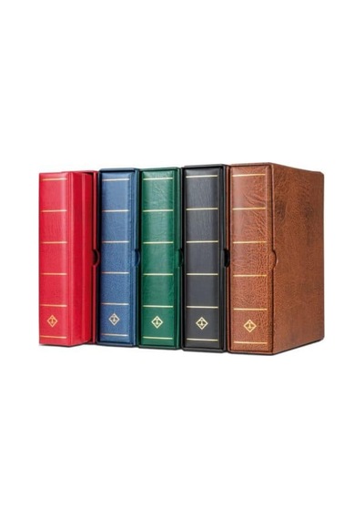 Varıo G Geniş Kasetli Klasör 275x325x90mm Kağıt Para, Pul, Zarf Ve Efemera Koleksiyonlarınız İçin İdealdir , Mavi Kapak Cok Renkli