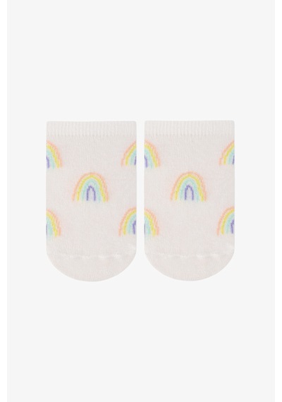 Penti Renkli Kız Çocuk Sunny Rainbow 4 'lü Patik Çorap