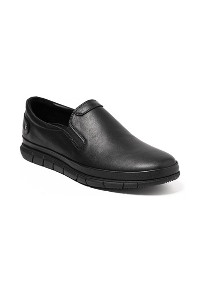 Sneaker Erkek Og-5424 John May 101 Siyah Dolaplı Deri