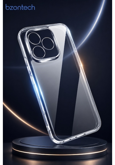Honor 600 Lite Uyumlu Kılıf Şeffaf Kamera Korumalı 3d