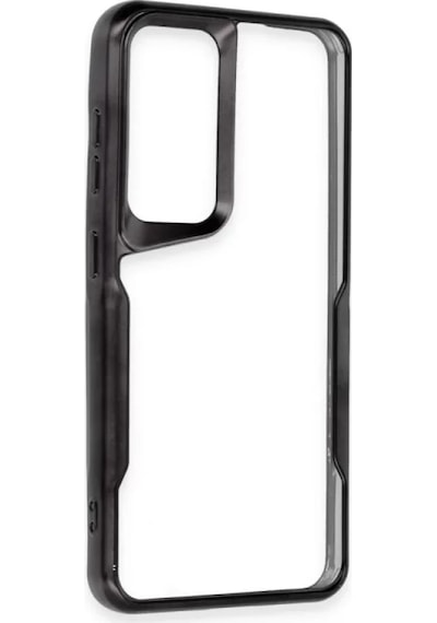 Newface Samsung Galaxy A15 4g Kılıf Boyi Silikon Kapak - Siyah