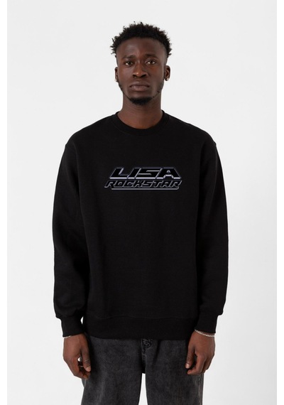Lisa Rockstar Siyah Erkek 2ip Sweatshirt Siyah