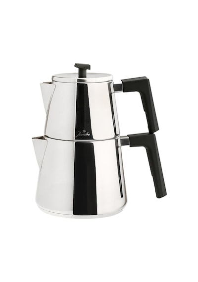 Jumbo Dynamic Steel Çaydanlık Gri