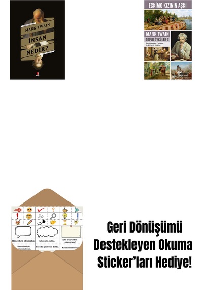 İnsan Nedir + Eskimo Kızının Aşkı + Okuma Sticker'ları