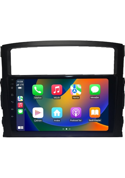 Oskodi Mitsubishi Pajero Android Carplay Multimedya 2008-2014 4gb Ram + 64gb Hafıza