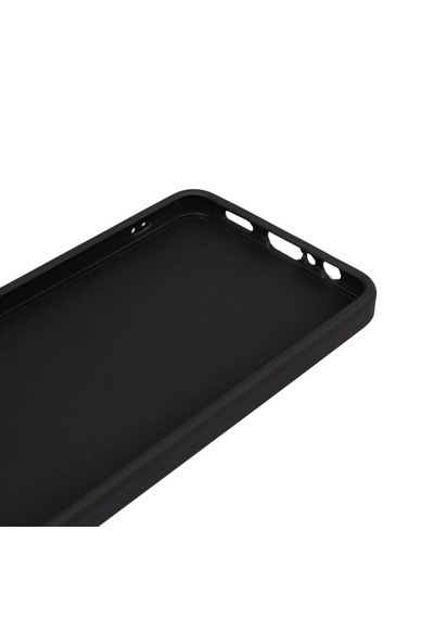 Samsung Galaxy Uyumlu A06 Kılıf Zore Biye Silikon Siyah
