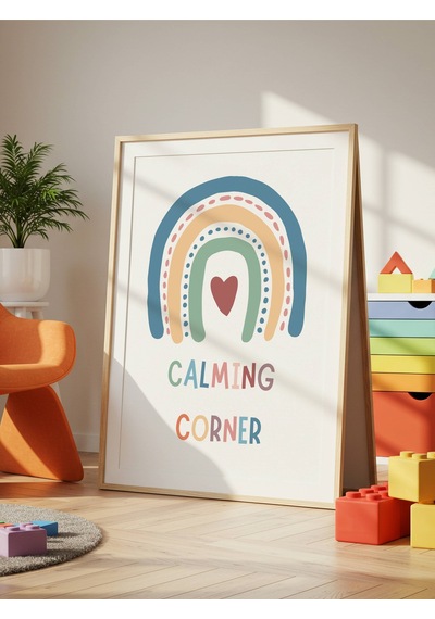 Calming Corner Dijital Baskı Poster V2 Çerçevesiz