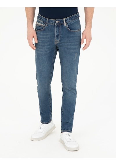 Pierre Cardin Erkek Mavi Pantolon Jean 50285133-vr036 Mavi