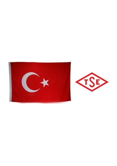 30X45CM En Alpaka Kumaş Türk Bayrağı Bayrak
