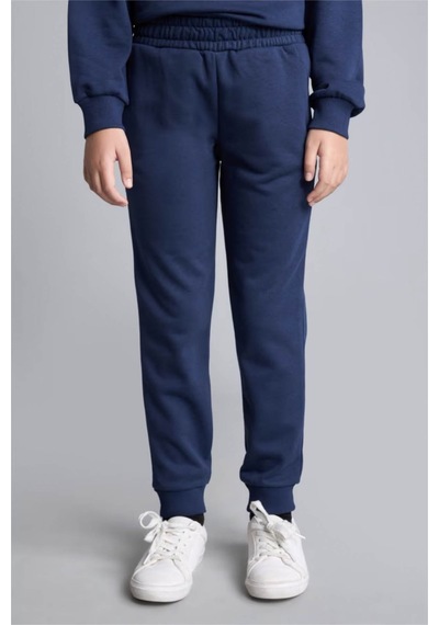 Defacto Jogger Lacivert Kız Çocuk Eşofman Altı Y1226a6/nv241