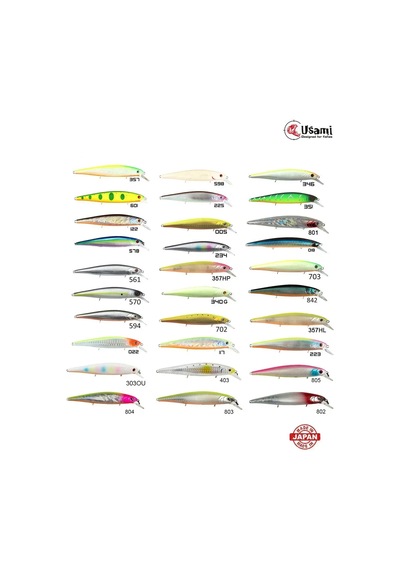Usami Jack The Ripper 115f-sr 15.9 G Maket Balık Renk:357hl