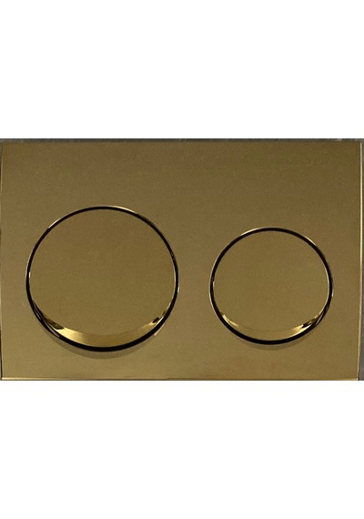 Geberit Alpha20 Gold Gömme Rezervuar Kumanda Paneli Altın