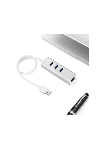Daytona Fc06 Usb To 3 Usb Ethernet Kablolu Çevirici Hub