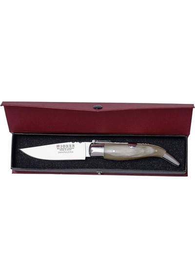 Joker Na120 Classical Folding Knife Bandolera Boynuz Saplı Kamp Çakı Çok Renkli