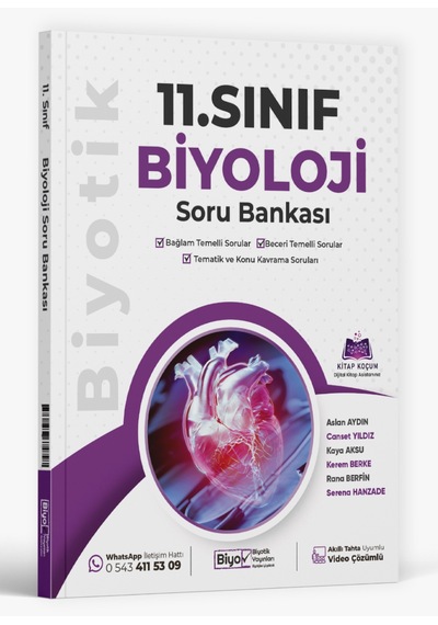 Biyotik 11.sınıf Soru Bankası Biyoloji - 2027